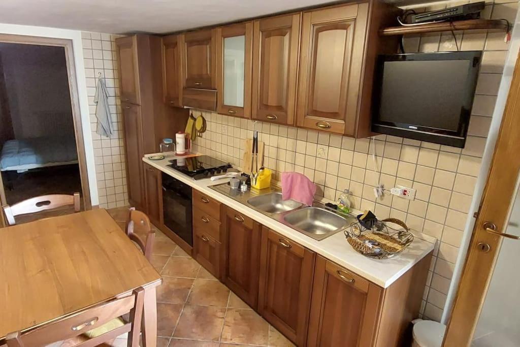 Casa In Splendida Riserva Naturale Pettorano sul Gizio Exteriör bild